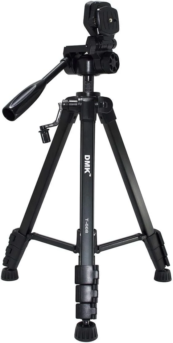 سه پایه DMK Power-T668 مناسب برای دوربین های 5DIII II 6D 7D 70D 80D و D810 D750 D500 D7200 D5500 و غیره