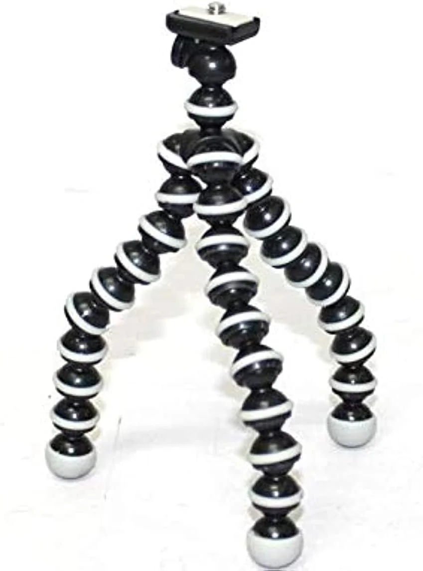 سه پایه انعطاف پذیر هشت پا متوسط کوچک جهانی SKEIDO برای دوربین DV