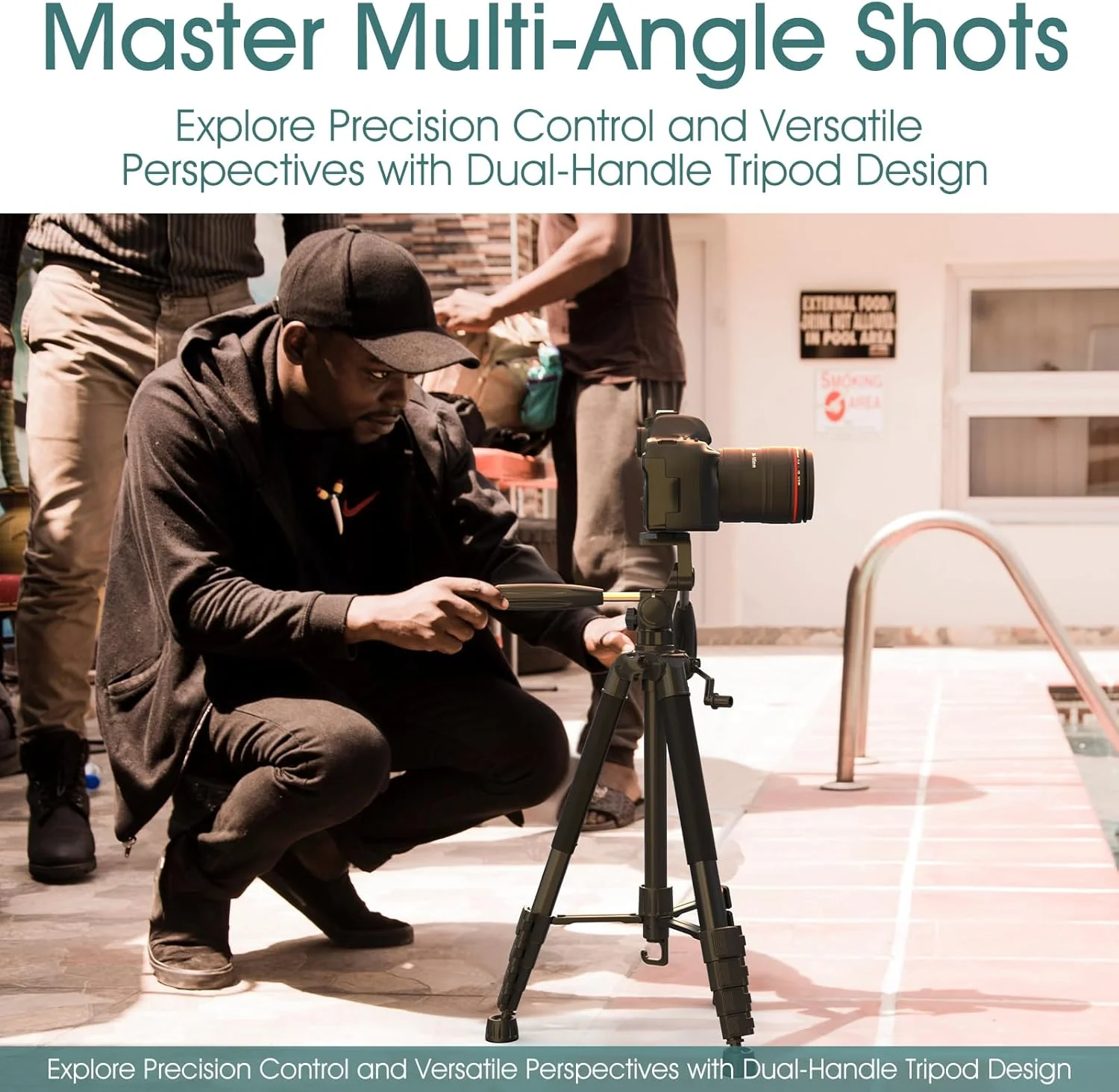 سه پایه دوربین UBeesize با ارتفاع 188 سانتی متر، به همراه هولدر موبایل و ریموت کنترل، سه پایه مقاوم با کیف حمل، سازگار با دوربین های DSLR، تلفن های همراه، دوربین های شکاری و دوربین های دوچشمی