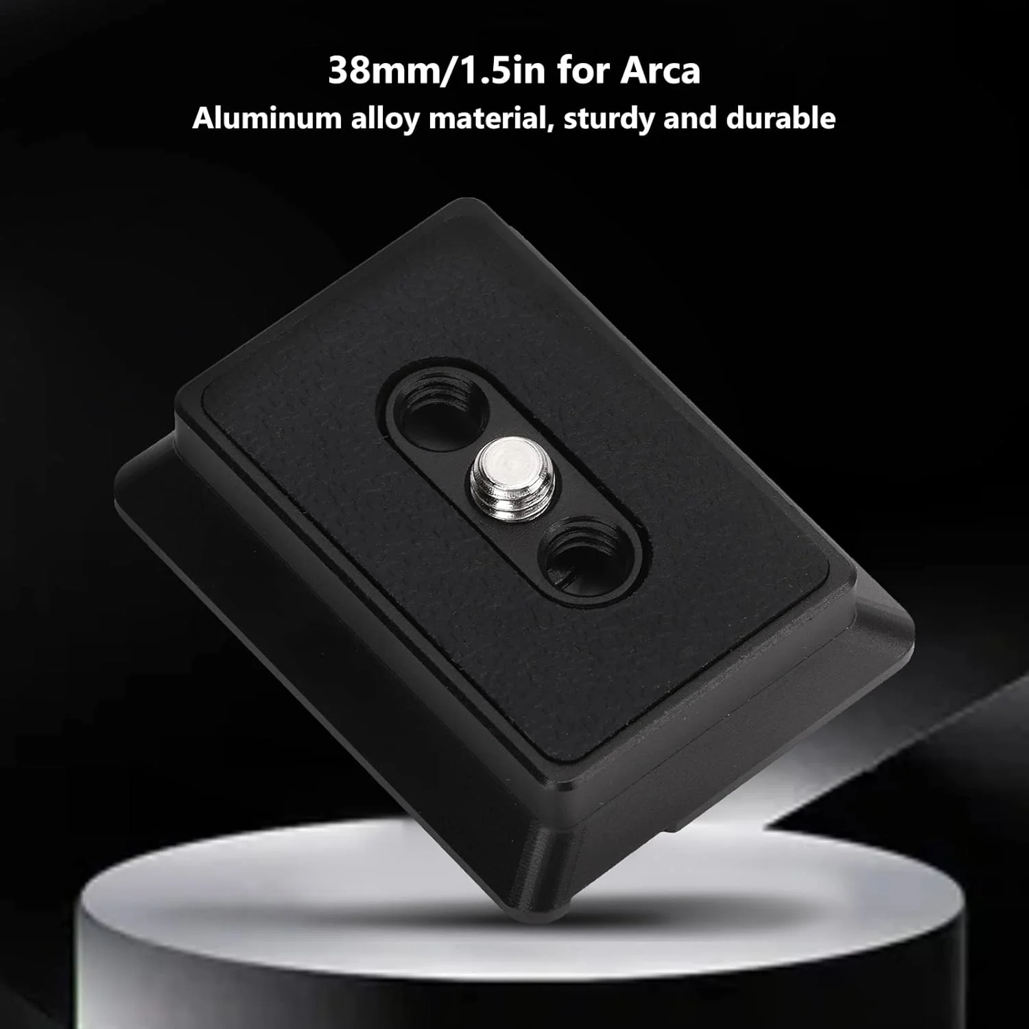 صفحه نگهدارنده نوع Arca Denash، پایه دوربین آلیاژ آلومینیوم با پیچ D و پد ضد لغزش برای تثبیت کننده RS2، Denashkecsr4hpgq - تصویر 2