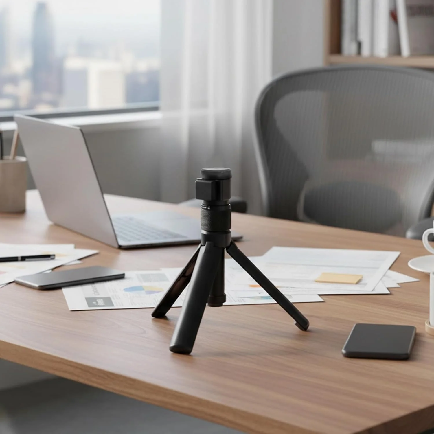 سه پایه رومیزی Asixxsix، سه پایه تاشو رومیزی قابل حمل آلیاژ آلومینیوم با چرخش 360 درجه برای دوربین های اکشن X4 X3 ONE X2 ONE R، دسته سلفی استیک مسافرتی برای ولاگ