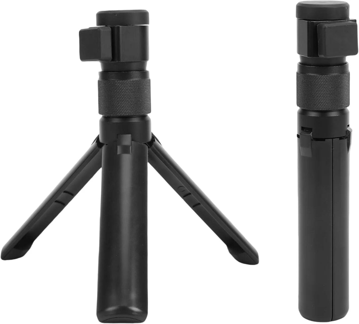 سه پایه آلیاژ آلومینیومی، پایه دوربین قابل حمل ضد لغزش با چرخش 360 درجه، مونوپاد تاشو مسافرتی، سه پایه تاشو رومیزی برای 360 X4 X3, ONE X2 X R