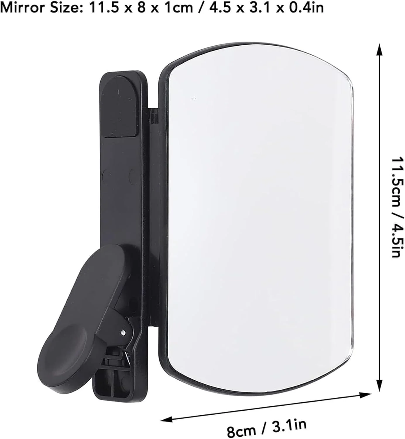 بازتاب آینه ای برای دوربین گوشی، ابزار عکاسی سلفی گوشی های هوشمند، آینه دوربین HD برای ضبط ویدیو عکاسی، وبلاگ نویسی مسافرتی، پخش زنده در فضای باز