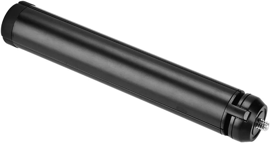 پایه تثبیت کننده، سه پایه جمع و جور، میله افزایش طول پایدار، پلاستیک مشکی مناسب موبایل برای فضای باز