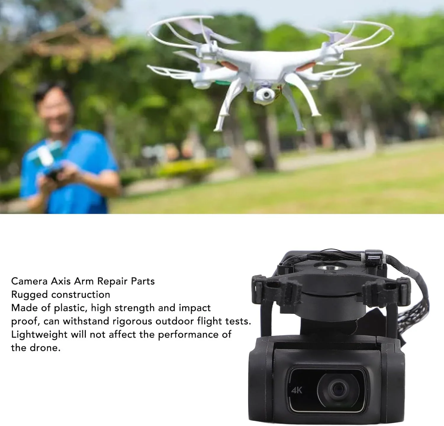 بازوی محور دوربین پهپاد فاباتر - نصب پایدار - تناسب و عملکرد دقیق برای علاقه مندان به پهپاد