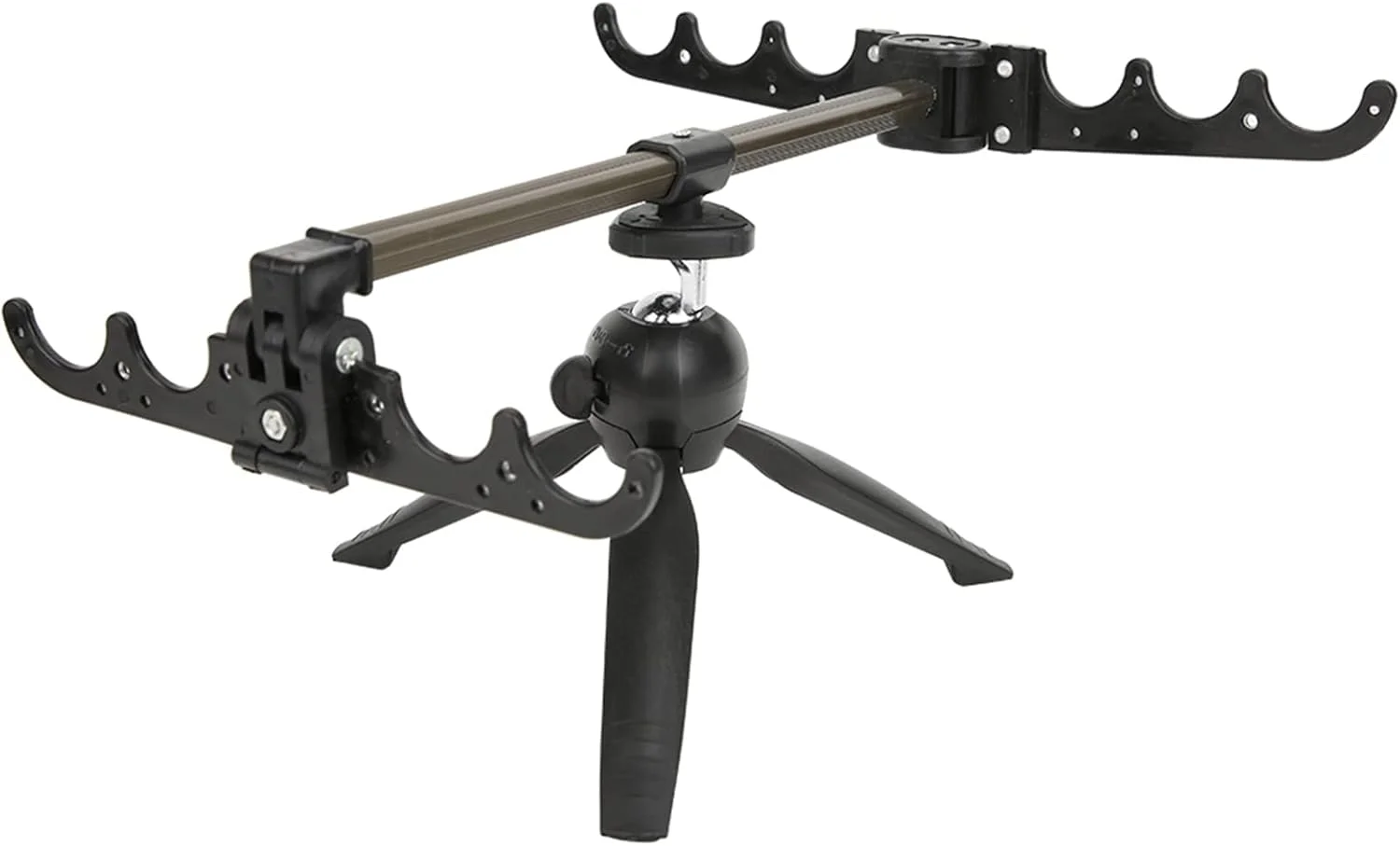 پایه سه پایه چوب ماهیگیری روی یخ سبک وزن Cryfokt، پایه تاشو چوب ماهیگیری روی یخ، پشتیبانی لوازم جانبی برای علاقه مندان