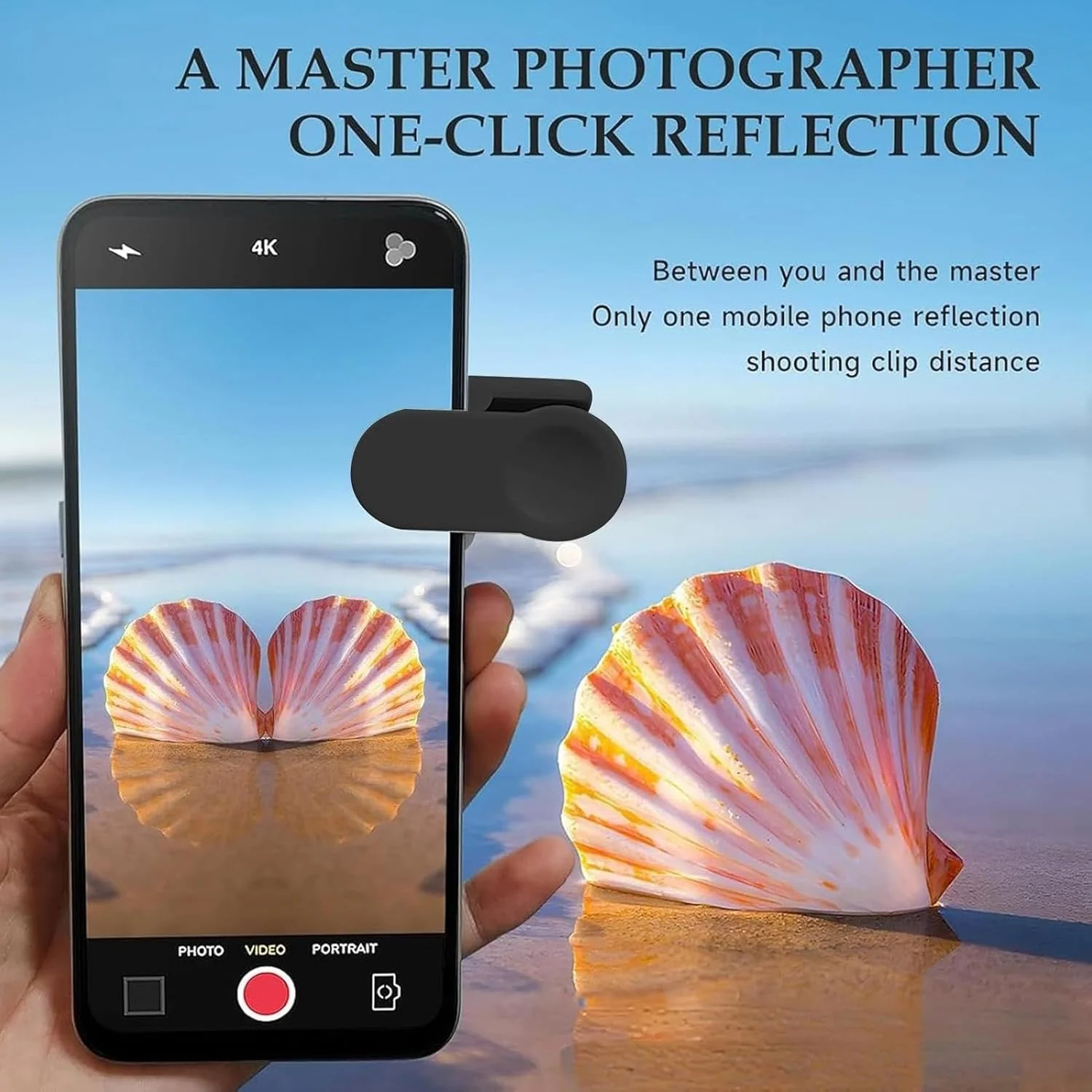 بازتاب آینه دوربین گوشی - بازتابنده سلفی با کیفیت بالا | آینه دوربین مسافرتی قابل حمل برای عکاسی، ضبط ویدیو، سلفی و پخش زنده در فضای باز بازتاب آینه دوربین گوشی - بازتابنده سلفی با کیفیت بالا | آینه دوربین مسافرتی قابل حمل برای عکاسی، ضبط ویدیو، سلفی و پخش زنده در فضای باز