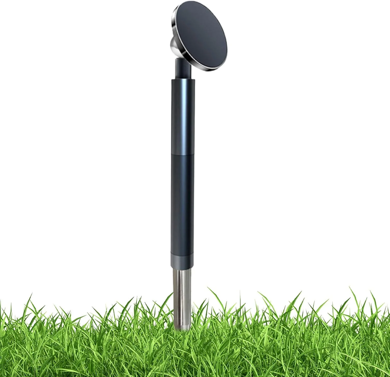 نگهدارنده تلفن همراه گلف | پایه مونوپاد مغناطیسی گلف با میخ - ابزار تمرینی قابل حمل برای نصب تلفن همراه، فیلمبرداری در فضای باز، تمرین، فیلمبرداری، مبتدیان، مربیان، علاقه مندان