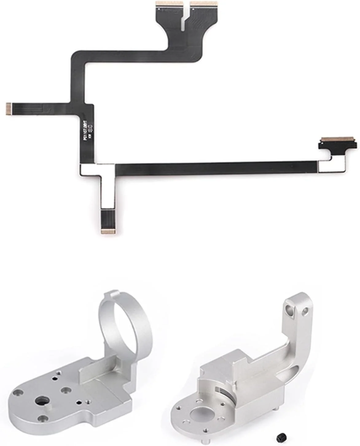 قطعات تعمیر QASULER، برای DJI، برای فانتوم 3 Adv Pro 4K دوربین پهپاد گیمبال دوربین بازوی یاو براکت رول کابل فلت روبان انعطاف پذیر گیمبال مانت کابل فلت پهپاد (بازوی یاو رول فلکس)