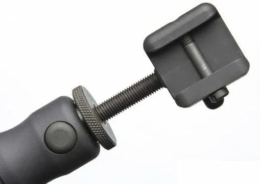 تک پایه ریلی دقیق Accu-Shot - PRM با پیچ تنظیم سریع، مشکی، 3.75-4.65 اینچ، BT12-QK