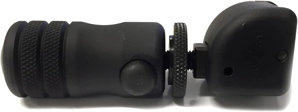 تک پایه ریلی دقیق Accu-Shot - PRM با پیچ تنظیم سریع، مشکی، 3.75-4.65 اینچ، BT12-QK