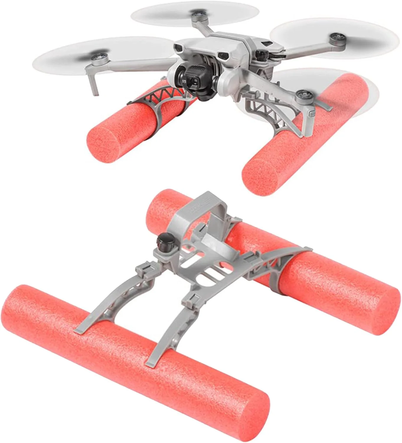 شناور فرود و پایه فرود مناسب برای DJI Mini 3، لوازم جانبی پهپاد، سبک، تاشو و افزایش دهنده ارتفاع