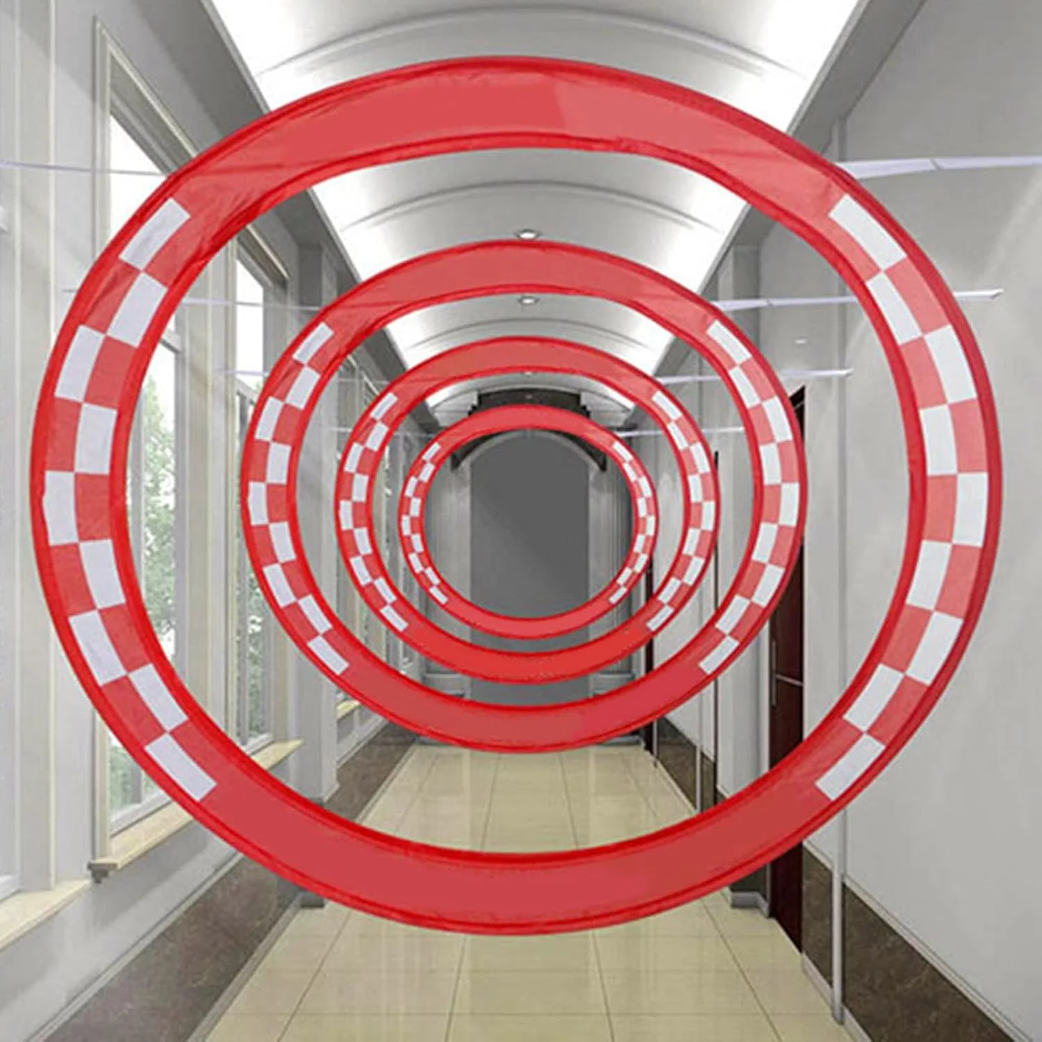 دروازه مسابقه پهپاد RC با قطر 500 میلی‌متر، قطعه مسابقه بازی کوادکوپتر پهپاد RC برای آماتورها