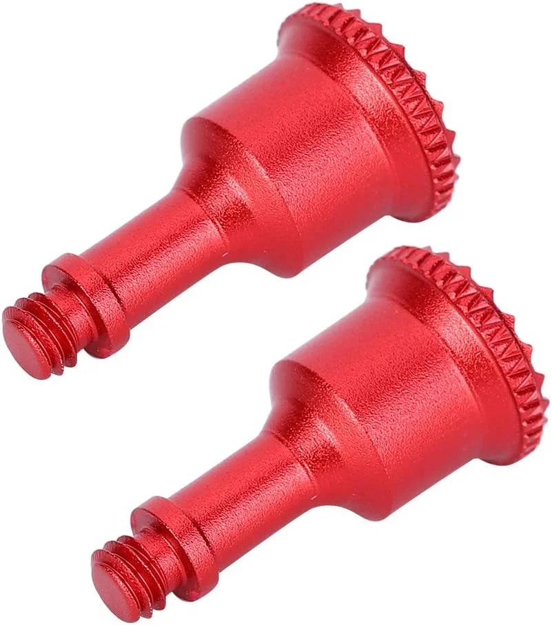 جوی استیک کنترل از راه دور POENVFPO، جوی استیک فلزی ارتقا یافته برای پهپاد، جایگزین سازگار با AIR 2 (قرمز)