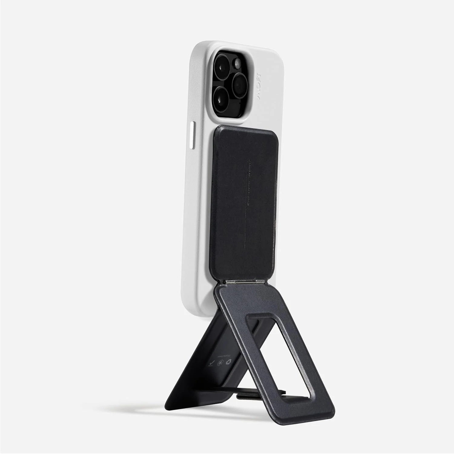 پایه سه پایه آیفون سازگار با سری آیفون 16/15/14/13/12، مشکی جت