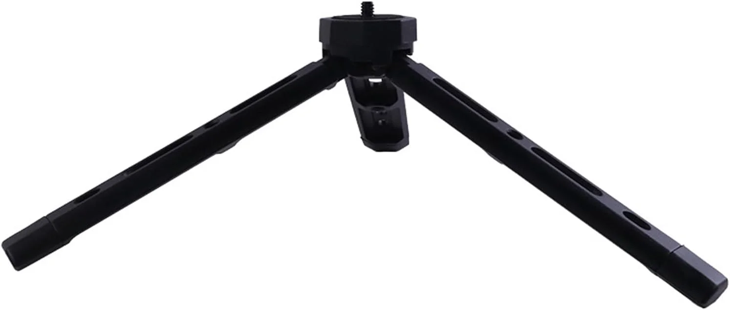 سه پایه دوربین آلیاژ آلومینیوم با 4 ارتفاع قابل تنظیم و مانت رومیزی پیچ 1/4 اینچی برای دوربین های DSLR، پروژکتور و عکاسی