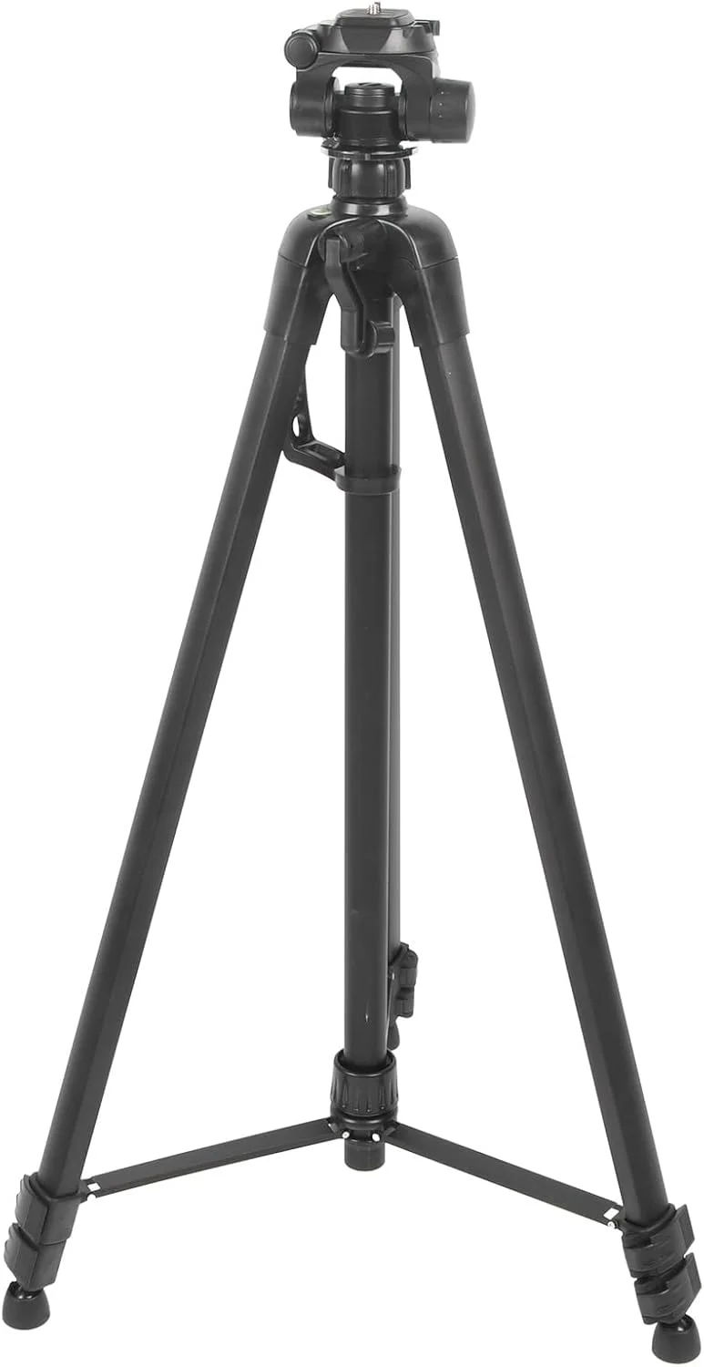 سه پایه سنگین تلیتونی، پایه تراز قابل تنظیم حرفه ای با چرخش 360 درجه و تراز حبابی، سه پایه آلومینیومی 2 متری قابل افزایش طول برای نقشه برداری، ساخت و ساز، عکاسی، DIY