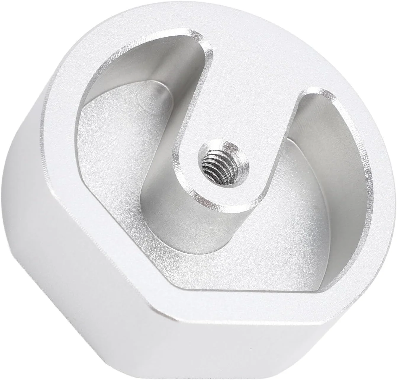 آداپتور نصب سه پایه برای نصب روی سقف قایق و RV، آداپتور نصب سه پایه آلیاژ آلومینیوم، پایه براکت سه پایه نصب RV مقاوم برای تریلر RV، کمپینگ قایق بادبانی (نقره ای)