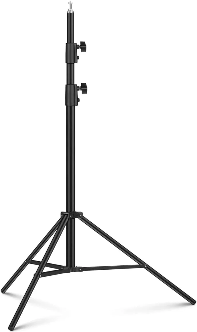 سه پایه نورپردازی عکاسی 2.8 متری Cisian، پایه نور آلومینیومی برای دوربین، چراغ های عکاسی، دوربین فیلمبرداری ورزشی، سه پایه ضبط مسابقات ورزشی