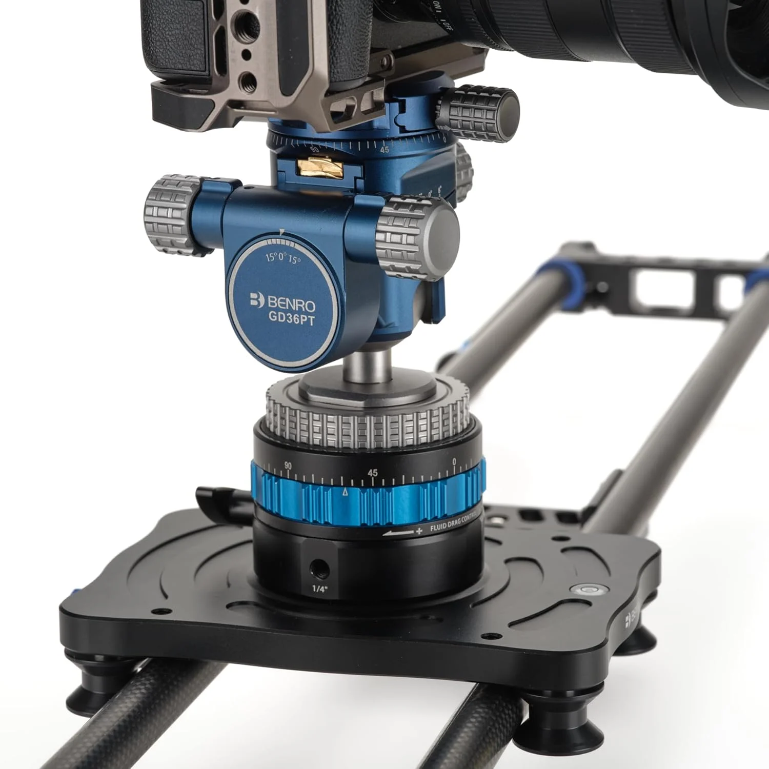 هد سه طرفه دنده ای Benro GD36PT