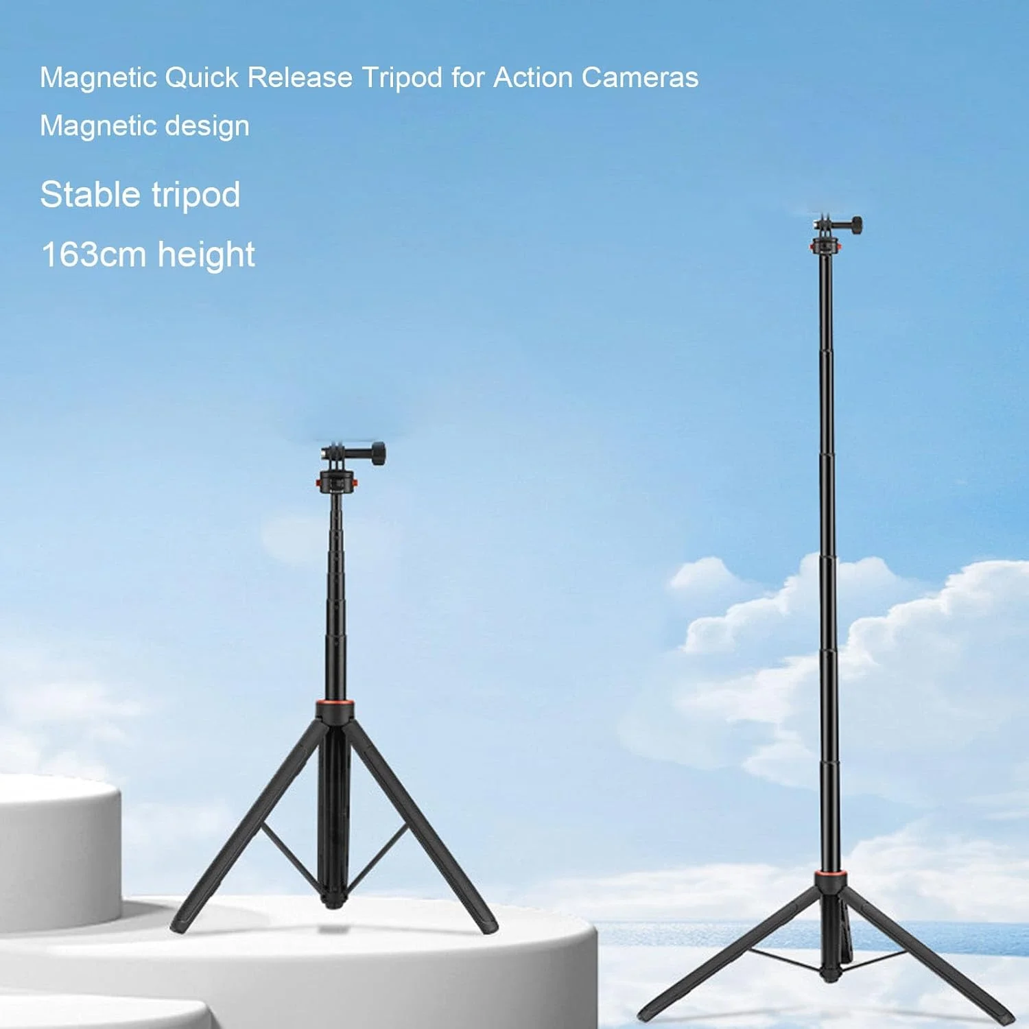 پایه دوربین سه پایه 1.6 متری Jiawu