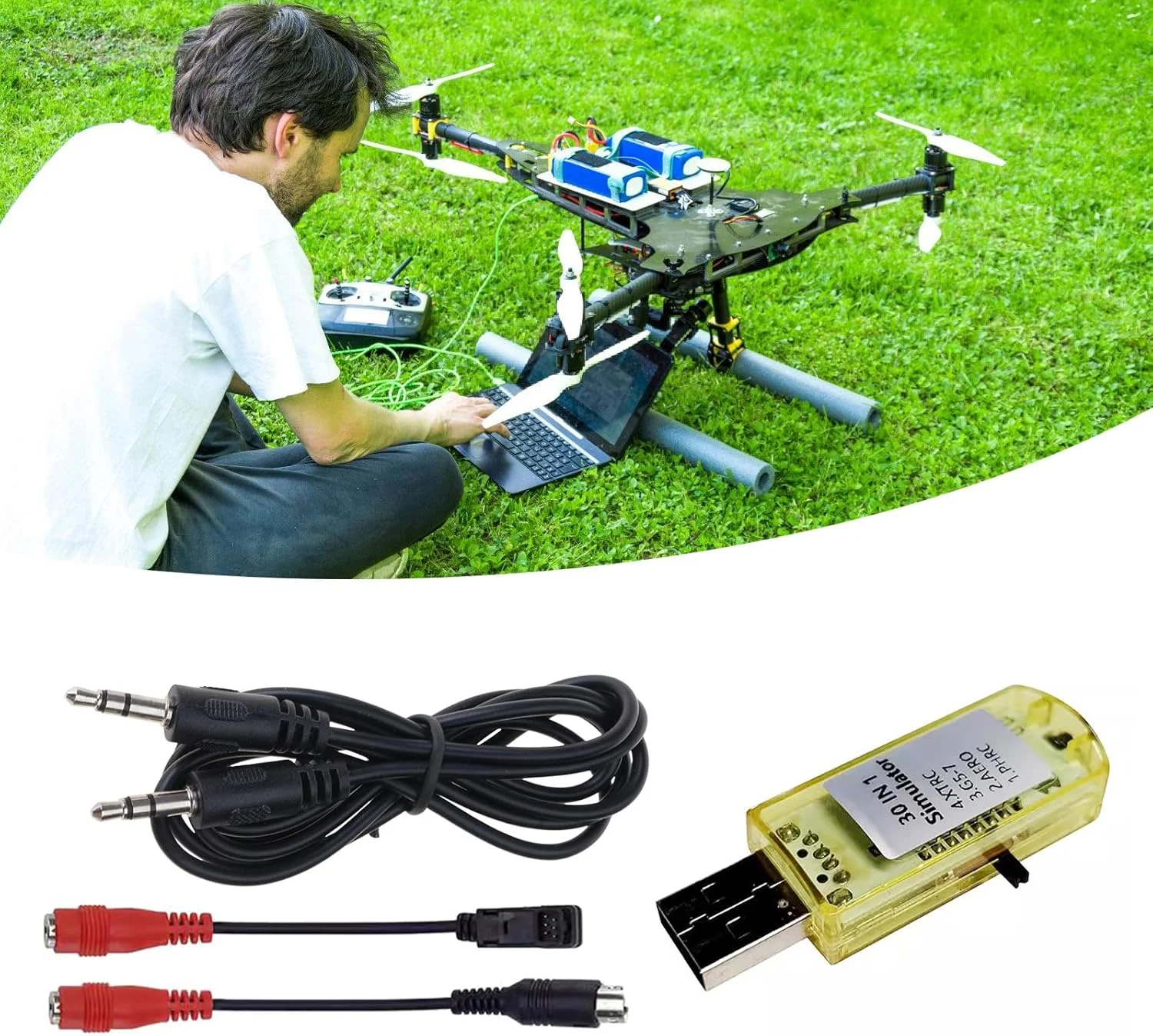 ابزار شبیه سازی پرواز 30 در 1 با پورت USB استاندارد برای علاقه مندان به کنترل از راه دور، استفاده آسان ابزار شبیه سازی پرواز 30 در 1 با پورت USB استاندارد برای علاقه مندان به کنترل از راه دور، استفاده آسان