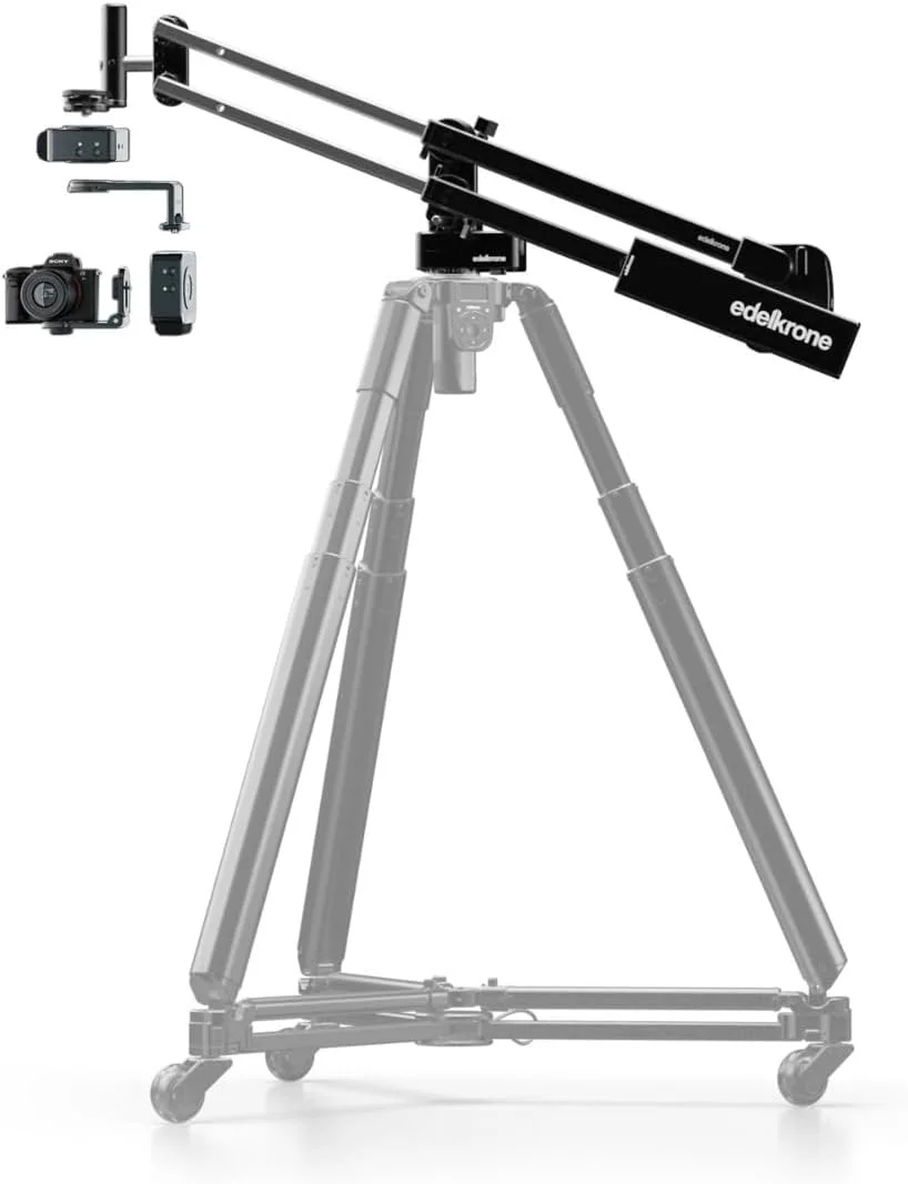 مجموعه جرثقیل فیلمبرداری جمع و جور و دو هد وان CineAction JibOne ادلکرون مجموعه جرثقیل فیلمبرداری جمع و جور و دو هد وان CineAction JibOne ادلکرون