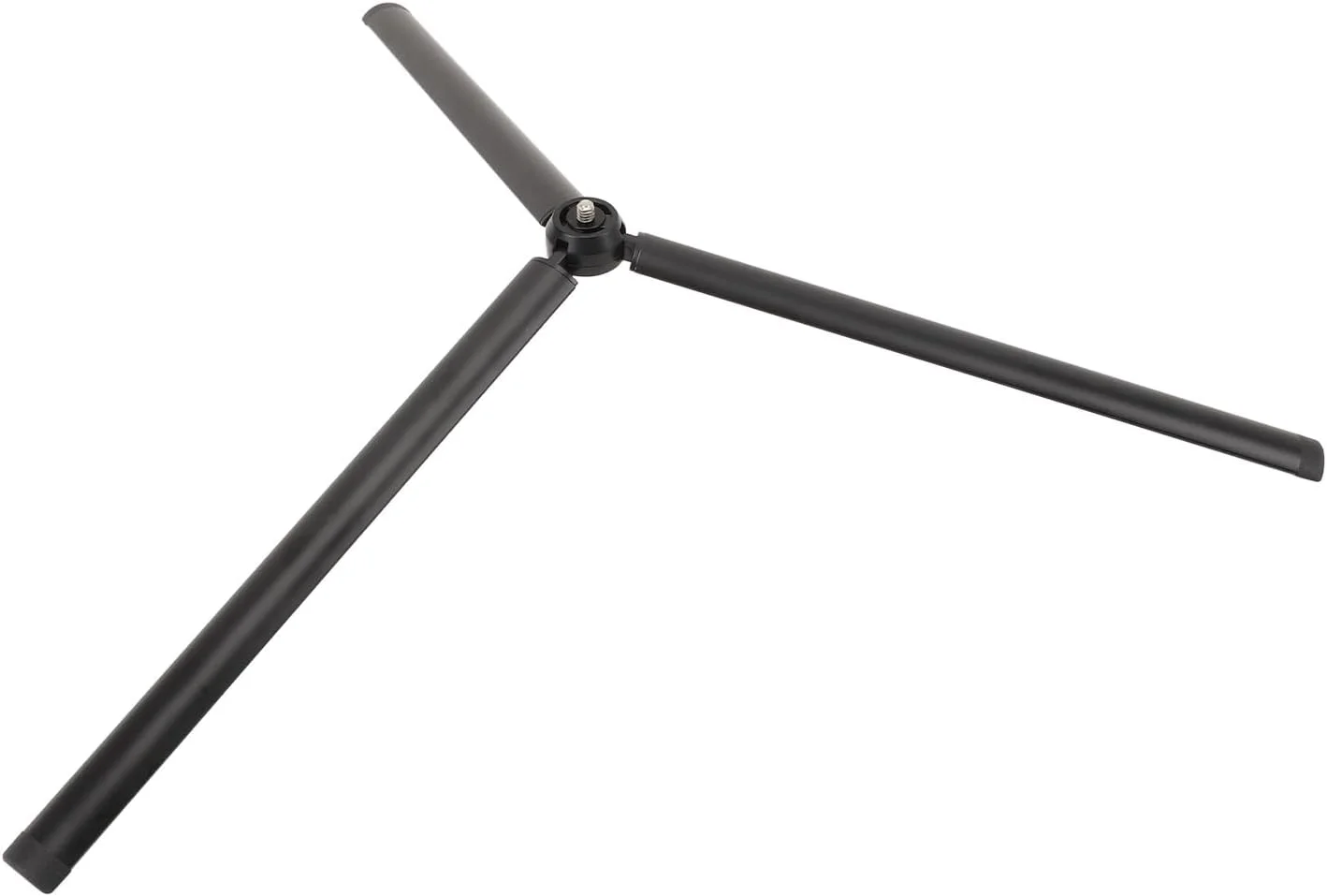 سه پایه رومیزی قابل حمل Haofy، پایه دوربین آلیاژ آلومینیوم با سوراخ پیچ 1/4 اینچی برای چوب سلفی و دوربین های اکشن، مناسب برای عکاسی مسافرتی