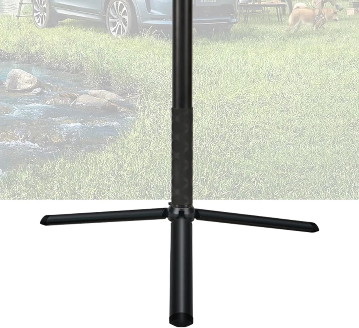 سه پایه رومیزی قابل حمل Haofy، پایه دوربین آلیاژ آلومینیوم با سوراخ پیچ 1/4 اینچی برای چوب سلفی و دوربین های اکشن، مناسب برای عکاسی مسافرتی