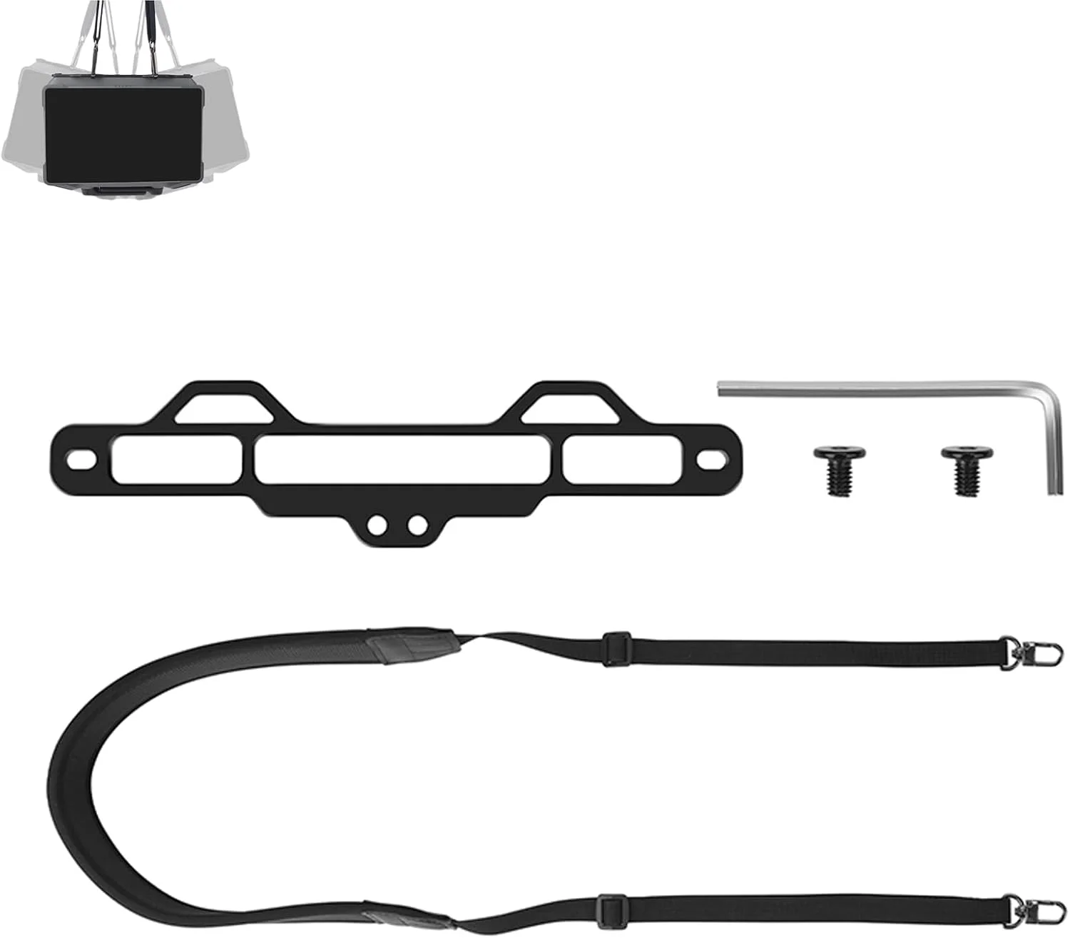 میله عرضی آلیاژ آلومینیوم + طناب آویز برای کنترلر از راه دور DJI RC Pro 2، بند گردنی سازگار با لوازم جانبی کنترلر از راه دور DJI Mavic 4 Pro/Mini 4 Pro/Air 3S/ Air 3 میله عرضی آلیاژ آلومینیوم + طناب آویز برای کنترلر از راه دور DJI RC Pro 2، بند گردنی سازگار با لوازم جانبی کنترلر از راه دور DJI Mavic 4 Pro/Mini 4 Pro/Air 3S/ Air 3