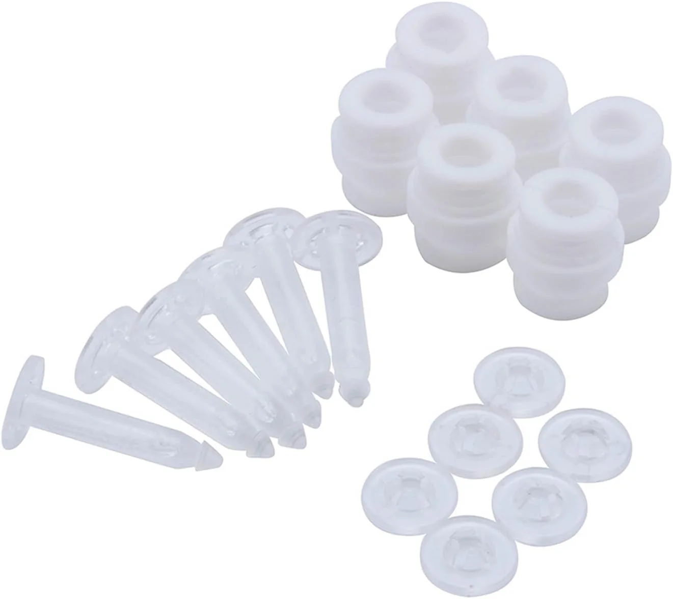 پین های ضد لرزش RIZGHWOY با توپ های لاستیکی میرایی، لوازم جانبی کاربردی و مقاوم برای کوادکوپتر فانتوم 3، حفظ نصب پایدار آن، مناسب برای فیلمسازان هوایی