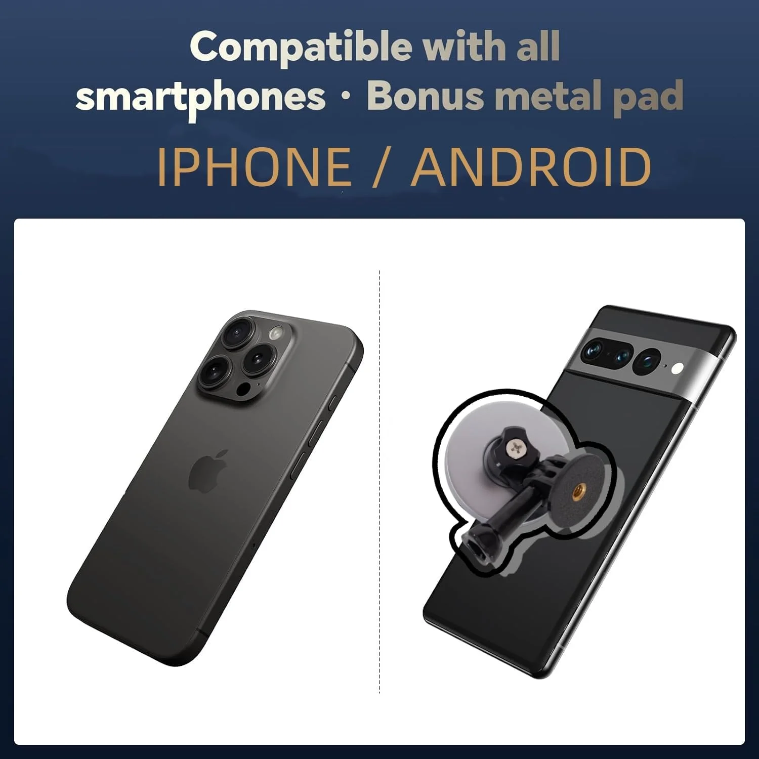 تک پایه گلف PrecisionMaster با نگهدارنده مغناطیسی تلفن و پایه آیپد، میله قابل تنظیم 54 اینچی با میخ های دوتایی فلزی برای تمرین چرخش گلف، سازگار با GoPro، Insta (مغناطیسی) تک پایه گلف PrecisionMaster با نگهدارنده مغناطیسی تلفن و پایه آیپد، میله قابل تنظیم 54 اینچی با میخ های دوتایی فلزی برای تمرین چرخش گلف، سازگار با GoPro، Insta (مغناطیسی)