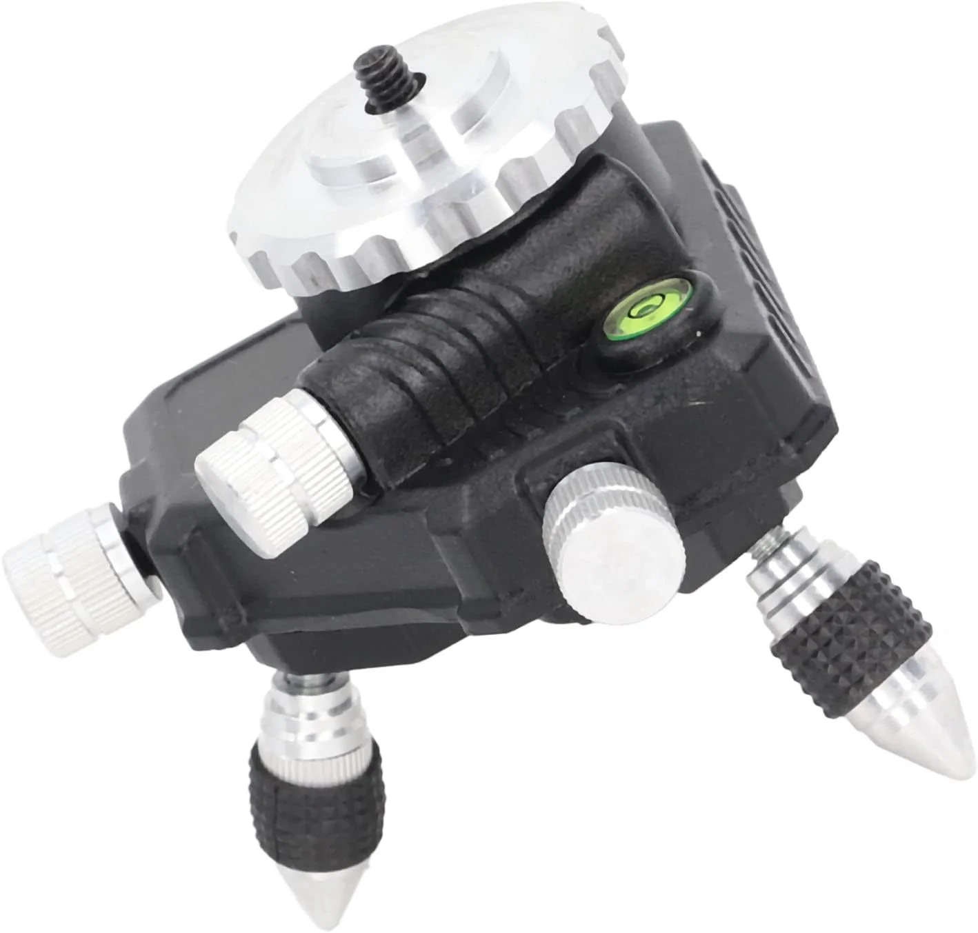 پایه تراز 360 درجه ViaGasaFamido با آداپتورهای تنظیم دقیق چرخشی برای اتصال سه پایه پایه تراز 360 درجه ViaGasaFamido با آداپتورهای تنظیم دقیق چرخشی برای اتصال سه پایه