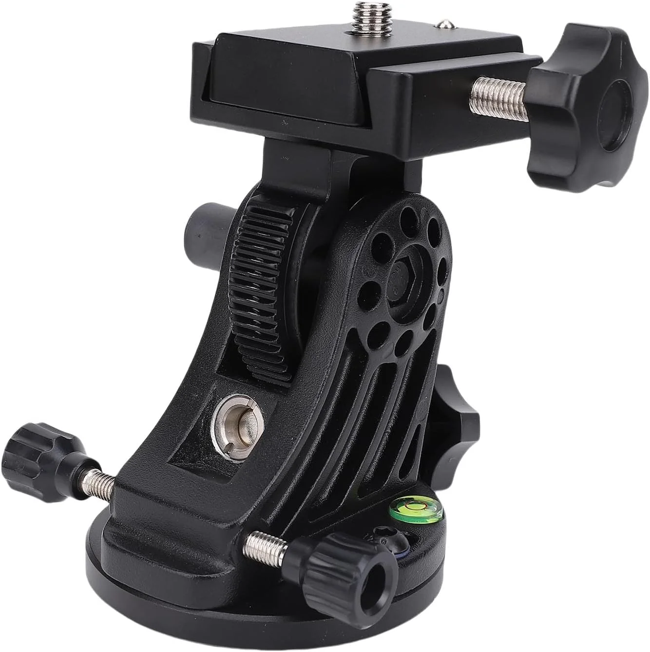 پایه تنظیم ارتفاع Jiawu، پایه فلزی تماما، گوه استوایی آلیاژ آلومینیوم قابل تنظیم 90 درجه با رزوه 3/8 اینچ برای سه پایه های معمولی، لوازم جانبی تلسکوپ پایه تنظیم ارتفاع Jiawu، پایه فلزی تماما، گوه استوایی آلیاژ آلومینیوم قابل تنظیم 90 درجه با رزوه 3/8 اینچ برای سه پایه های معمولی، لوازم جانبی تلسکوپ