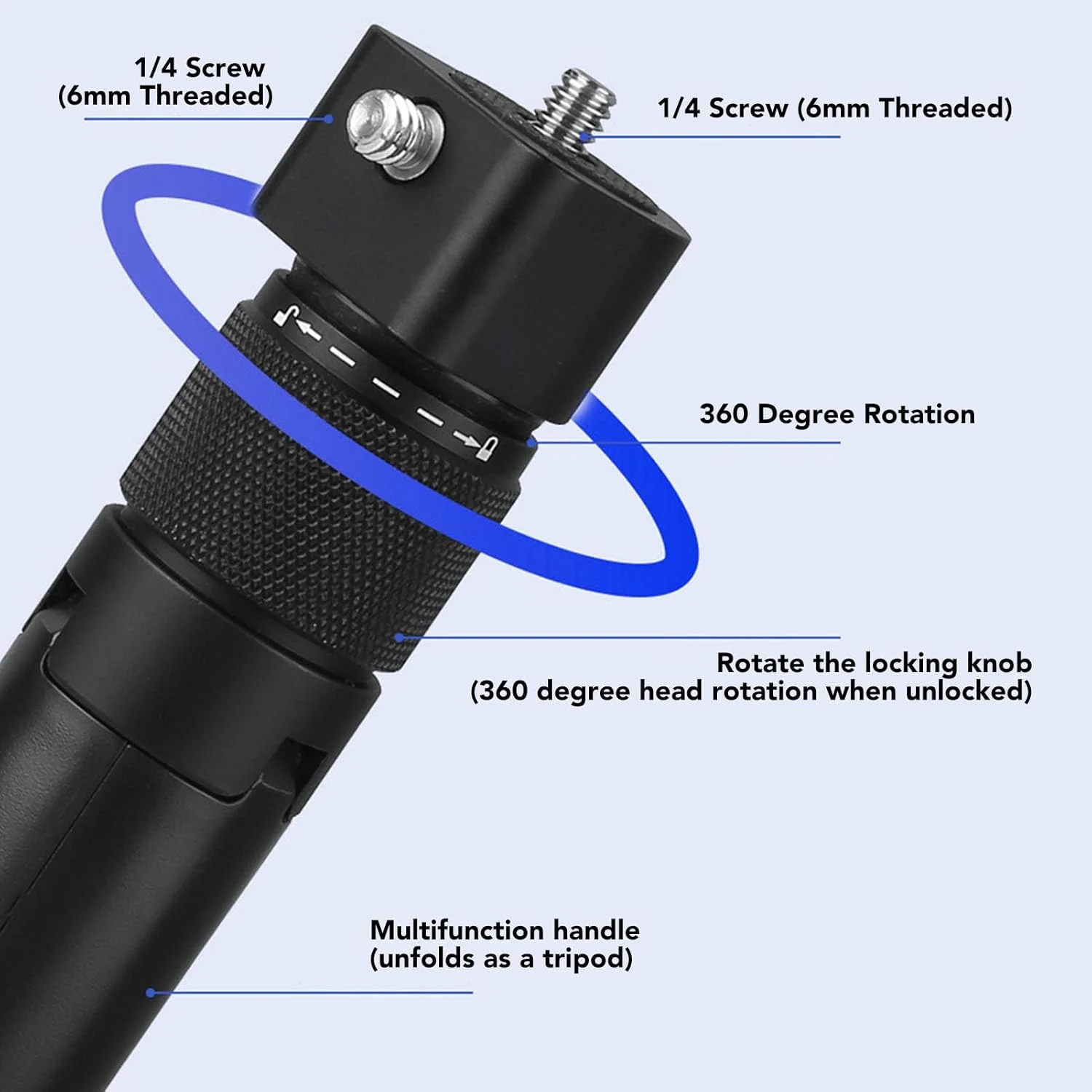 مونوپاد سلفی 120 سانتی متری XUMIUZIY، میله سلفی برای X4 X3 ONE X2 ONE X RS، سه پایه قابل افزایش طول مونوپاد سلفی 120 سانتی متری XUMIUZIY، میله سلفی برای X4 X3 ONE X2 ONE X RS، سه پایه قابل افزایش طول