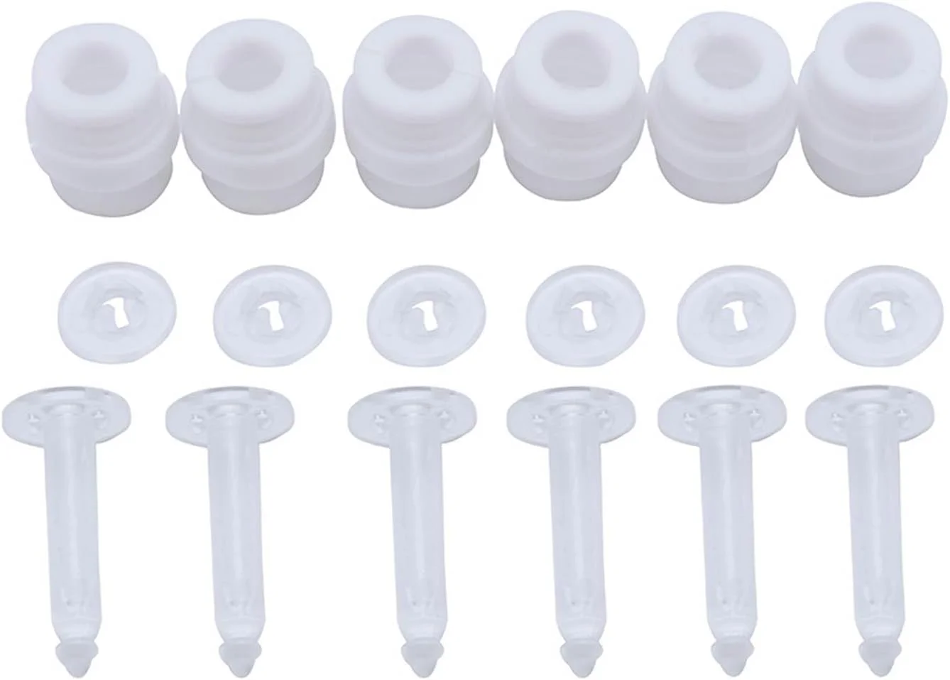 توپ های لاستیکی میراگر SIXRUN، کیت جداکننده ارتعاش توپ های لاستیکی جاذب ضربه با پین های ضد افتادن برای کوادکوپتر فانتوم 3 توپ های لاستیکی میراگر SIXRUN، کیت جداکننده ارتعاش توپ های لاستیکی جاذب ضربه با پین های ضد افتادن برای کوادکوپتر فانتوم 3