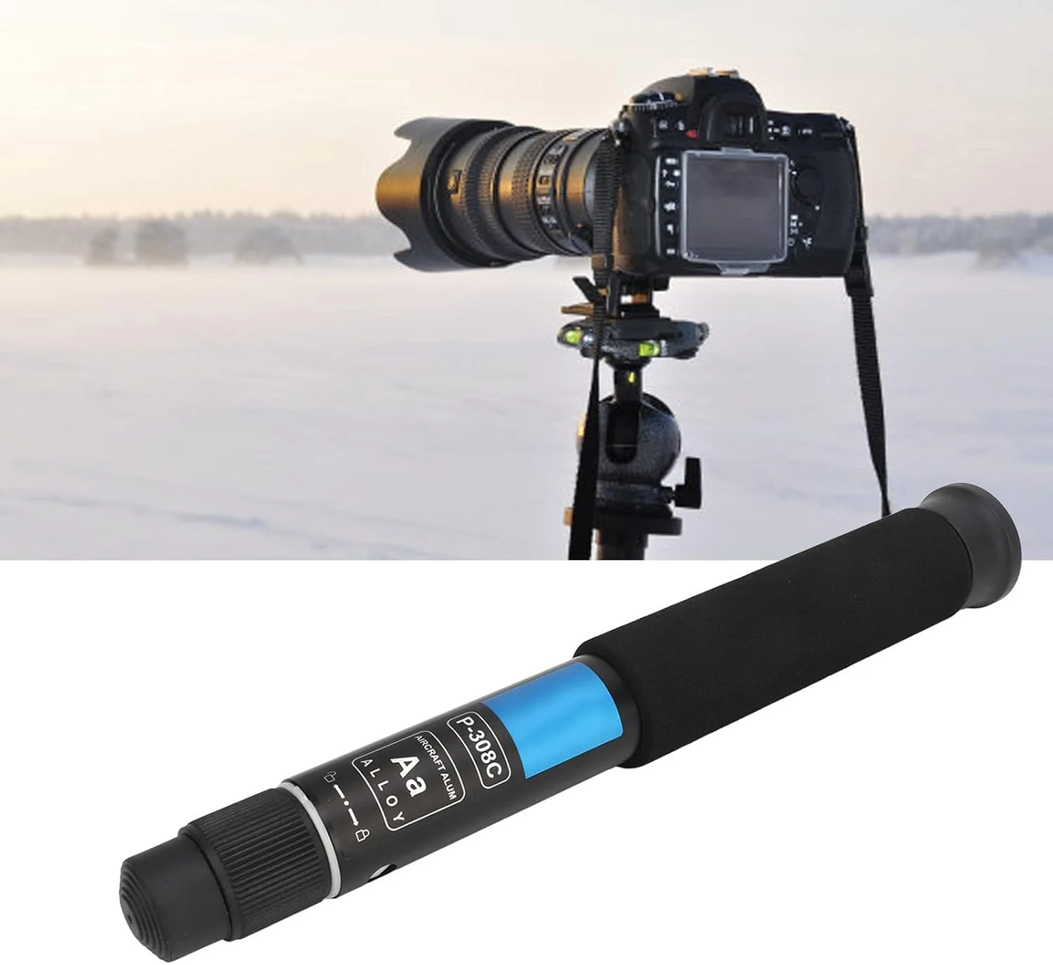 تک پایه دوربین قابل افزایش طول، تک پایه آلومینیومی سبک وزن با سازگاری گسترده، طراحی ضد لغزش، کاربرد وسیع، حمل آسان، قابل تنظیم از 28 سانتی متر تا 157 سانتی متر تک پایه دوربین قابل افزایش طول، تک پایه آلومینیومی سبک وزن با سازگاری گسترده، طراحی ضد لغزش، کاربرد وسیع، حمل آسان، قابل تنظیم از 28 سانتی متر تا 157 سانتی متر