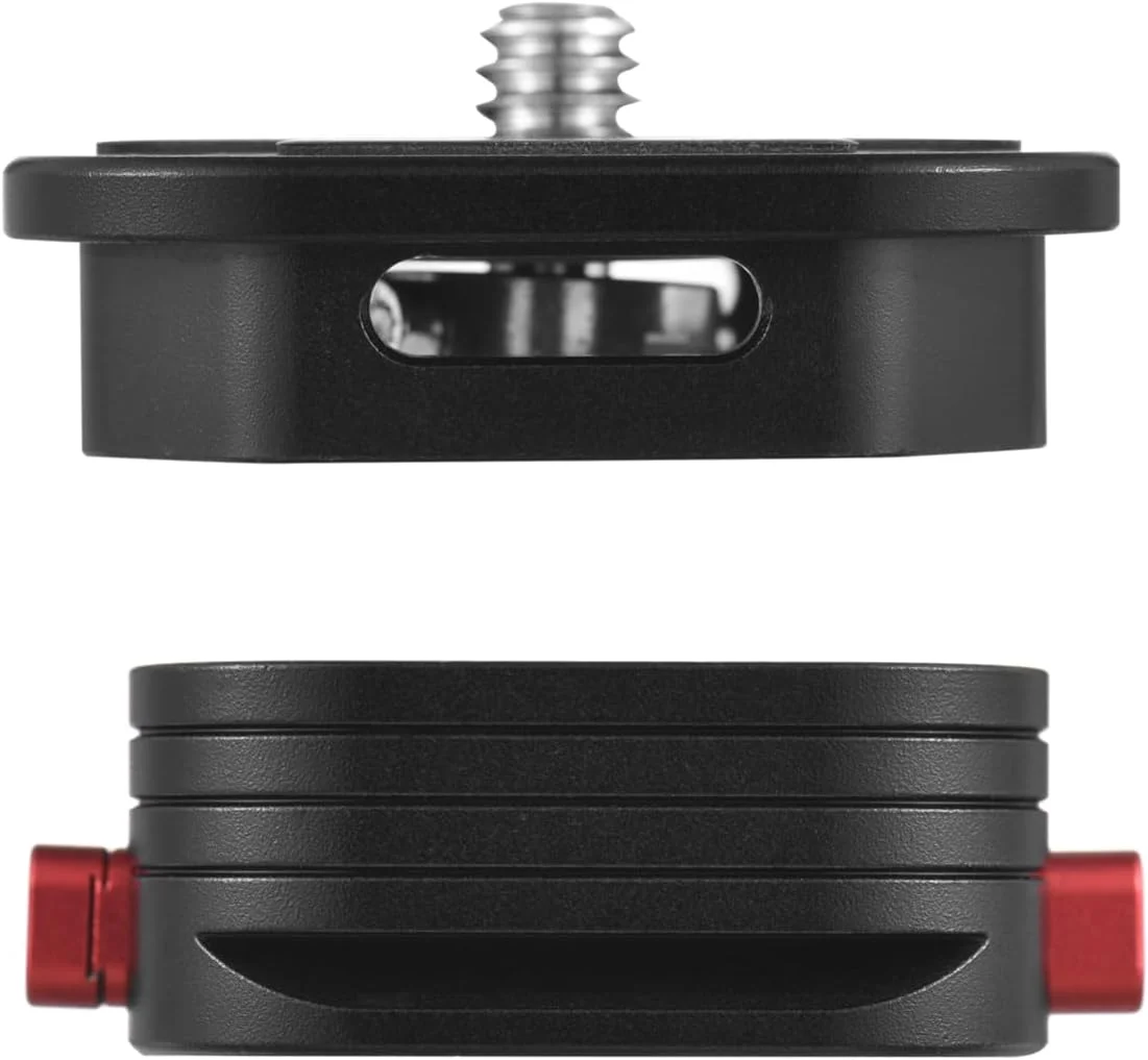 آداپتور سر توپی کوچک چند منظوره Labymos با قابلیت چرخش 360 درجه از جنس آلیاژ آلومینیوم با پیچ 1/4 اینچی و پایه اتصال آداپتور سر توپی کوچک چند منظوره Labymos با قابلیت چرخش 360 درجه از جنس آلیاژ آلومینیوم با پیچ 1/4 اینچی و پایه اتصال