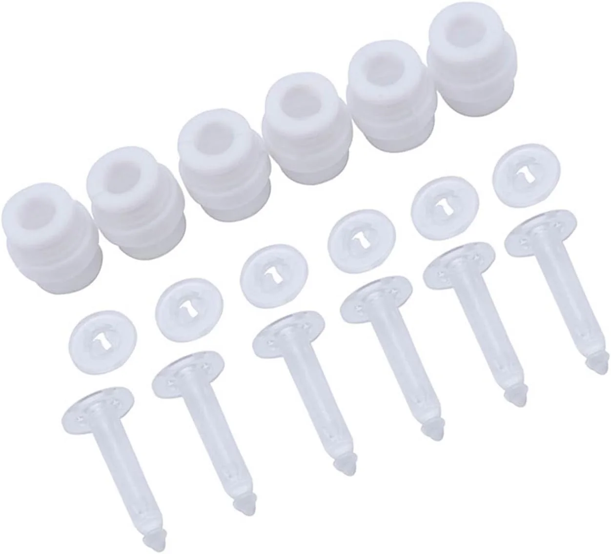 توپ های لاستیکی میراگر SIXRUN، کیت جداکننده ارتعاش توپ های لاستیکی جاذب ضربه با پین های ضد افتادن برای کوادکوپتر فانتوم 3 توپ های لاستیکی میراگر SIXRUN، کیت جداکننده ارتعاش توپ های لاستیکی جاذب ضربه با پین های ضد افتادن برای کوادکوپتر فانتوم 3