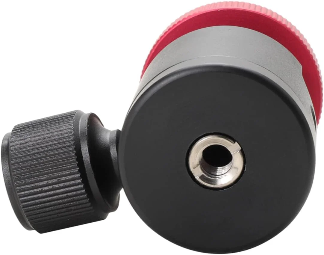 سر توپی کوچک آلیاژ آلومینیوم Labymos، سر توپی چرخشی، جایگزین لوازم جانبی عکاسی با سوراخ پیچ 3/8 اینچی و پیچ آداپتور 1/4 اینچی برای دوربین، فیلمبرداری و نورپردازی عکاسی سر توپی کوچک آلیاژ آلومینیوم Labymos، سر توپی چرخشی، جایگزین لوازم جانبی عکاسی با سوراخ پیچ 3/8 اینچی و پیچ آداپتور 1/4 اینچی برای دوربین، فیلمبرداری و نورپردازی عکاسی