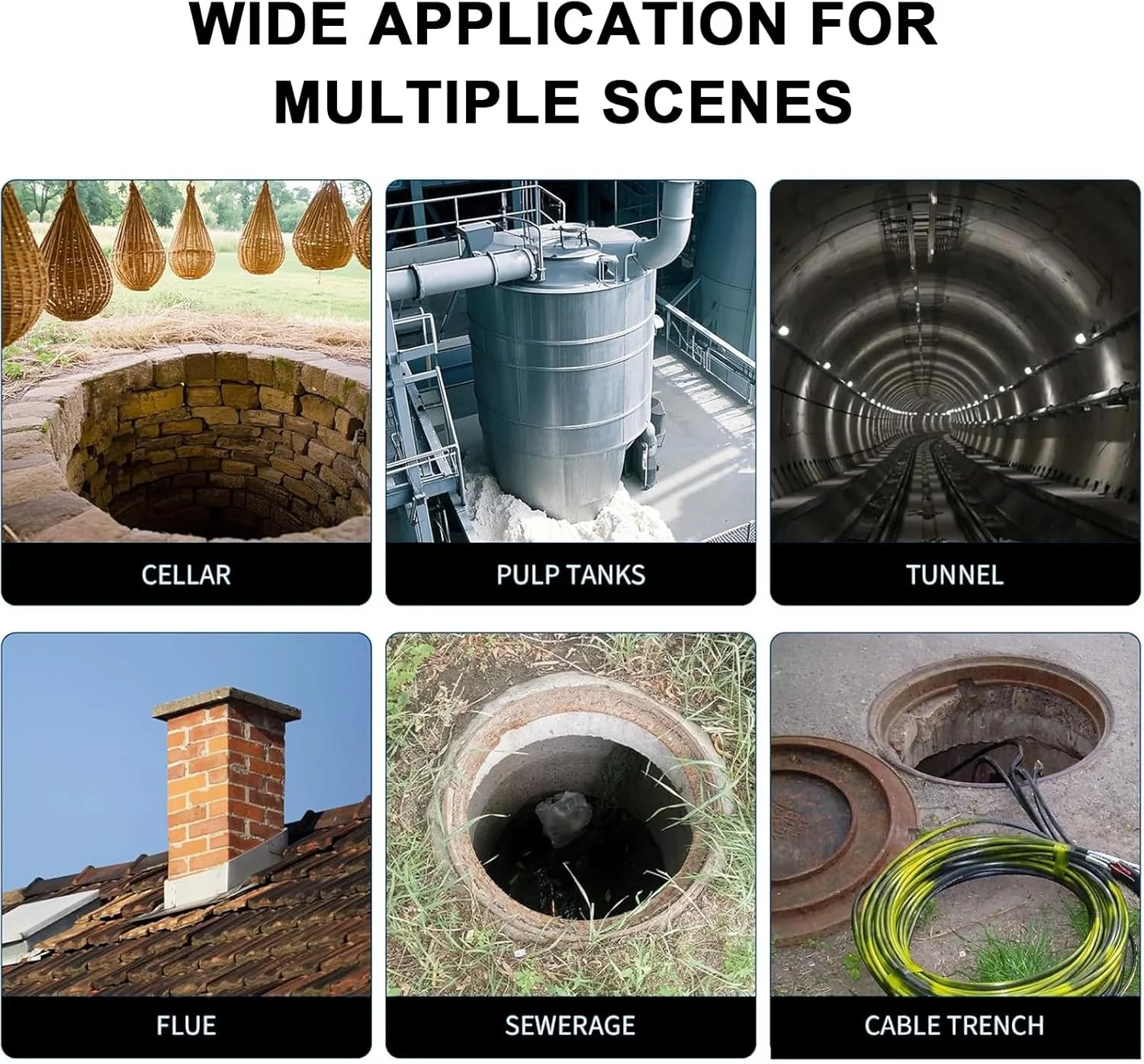 کیت سه پایه فضای محدود، سه پایه نجات فضای محدود سنگین، وینچ بالابر 1179.3 کیلوگرمی و ترمز سقوط | ارتفاع کار 1.6-2.4 متر | بار سه پایه 180 کیلوگرم | طول سیم بکسل فولادی 30 متر