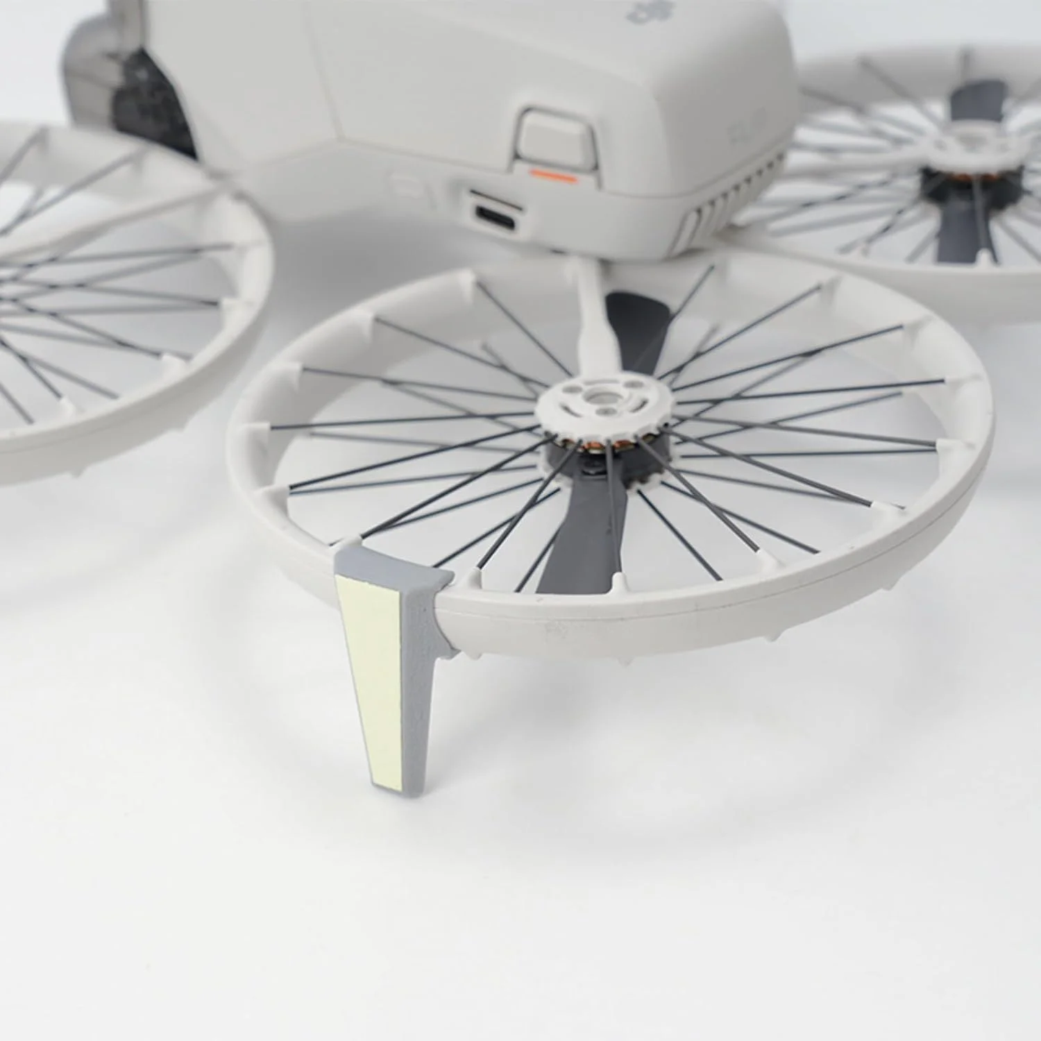 پایه تقویت کننده درخشان برای DJI FLIP تاشو، مقاوم در برابر سقوط و خراش، قاب محافظ، لوازم جانبی پهپاد - تصویر 2