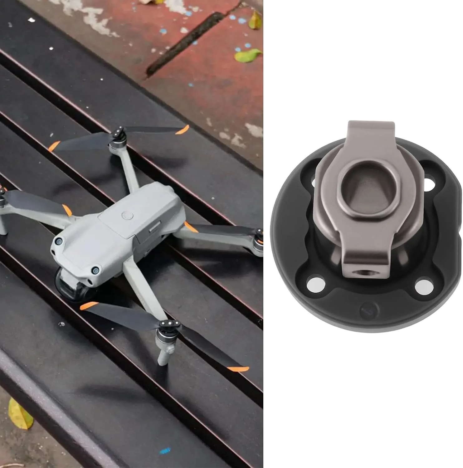 محور پین لولای بازوی عقب، سازگار با DJI Mavic Air 2 2S برای بازوی موتور چپ یا راست