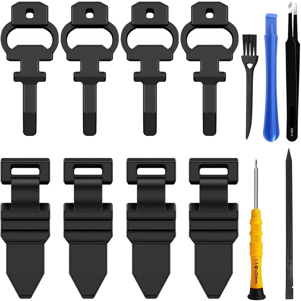 جایگزین ضربه گیر ZHUROUPU برای DJI Mini 2، ضربه گیر برای DJI Mini/Mini SE برای کاهش لرزش در پرواز، لوازم جانبی نصب اتصالات توپی (8 عدد)