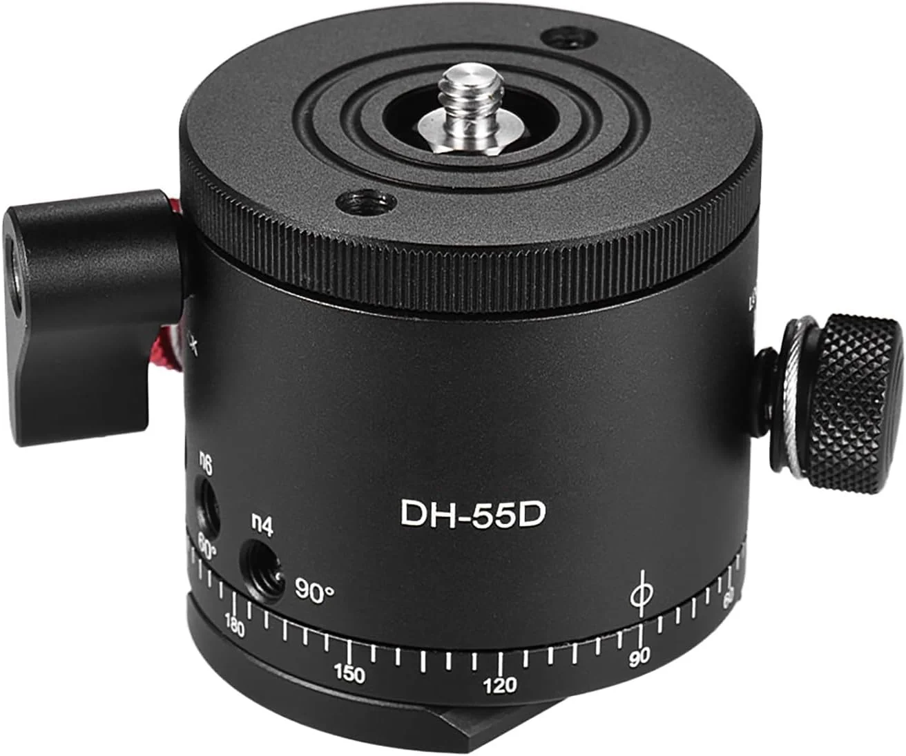 هد توپی پانوراما Labymos DH-55D HDR با روتاتور ایندکسینگ، آلیاژ آلومینیوم، حداکثر تحمل وزن 15 کیلوگرم