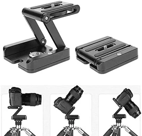 پایه نگهدارنده سه پایه آلومینیومی تاشو سریع Z Flex Pan and Tilt برای دوربین DSLR