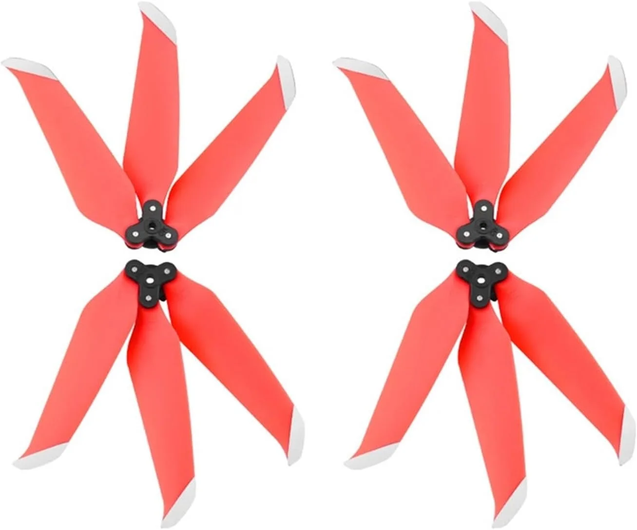 پروانه سه تیغه برای Mavic Air 2/Air 2S، ملخ تاشو با قابلیت رهاسازی سریع، قطعات یدکی و لوازم جانبی پهپاد (قرمز، 4 عدد)