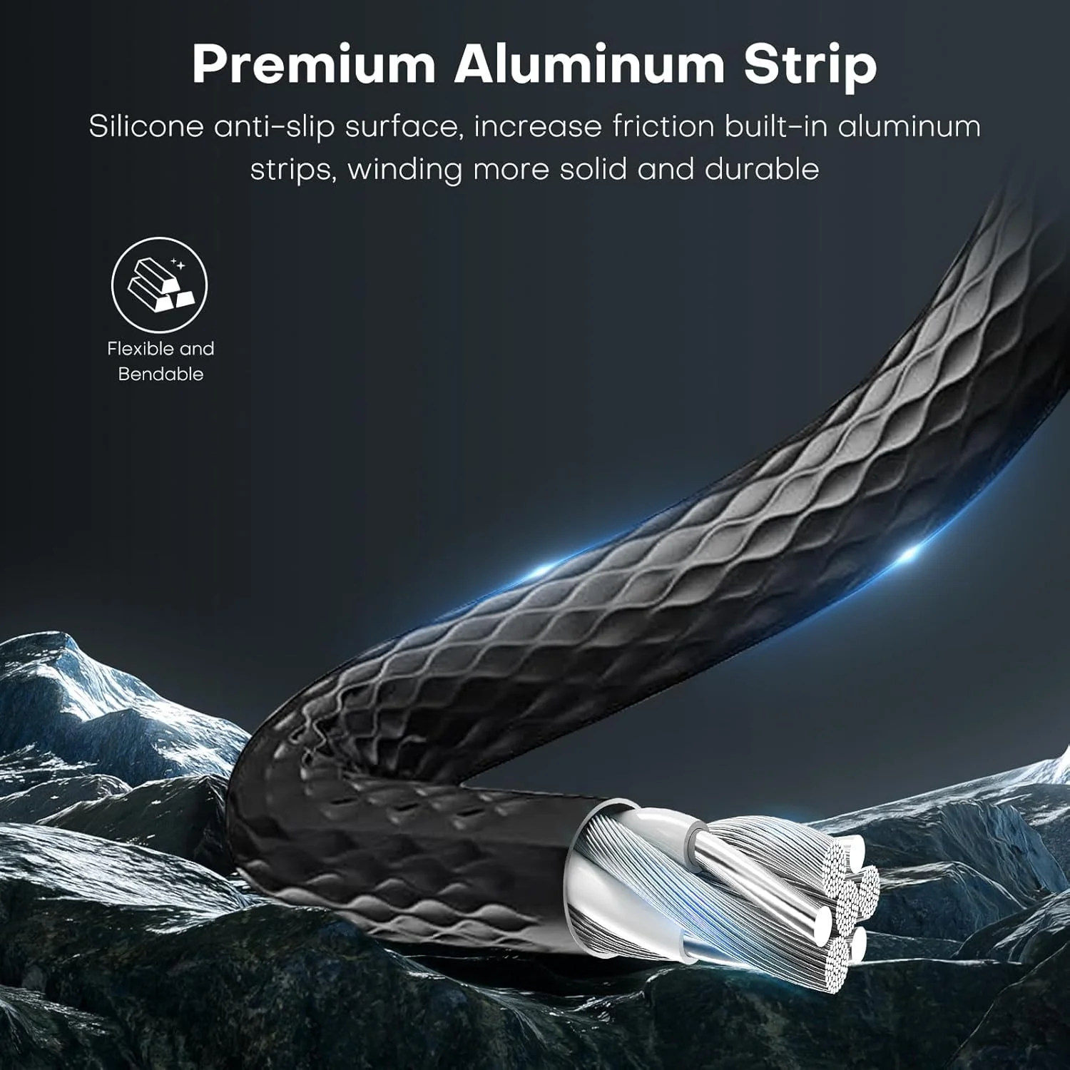 سه پایه مغناطیسی و انعطاف پذیر گوشی موبایل REYGEAK، پایه نگهدارنده قابل حمل برای ضبط ویدیو مناسب برای آیفون