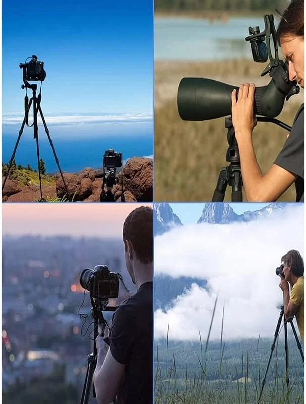 سه پایه قابل حمل 49 اینچی آلومینیومی سبک وزن برای دوربین ها و دوربین های فیلمبرداری مدل SV102