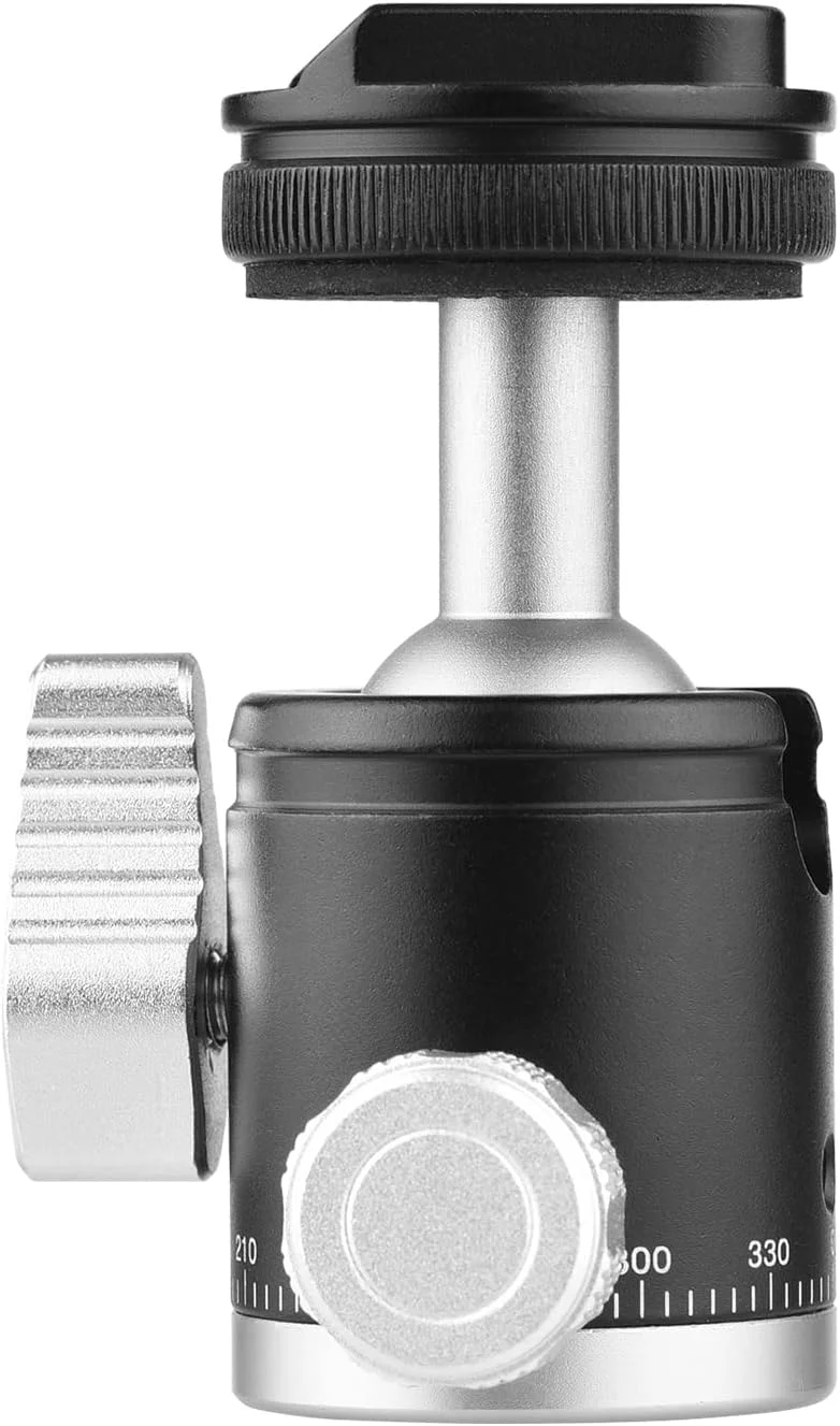 لابیموس هد توپی دو منظوره 2 در 1 با مانت کفشک سرد 1/4 اینچی، هد توپی آلیاژ آلومینیوم با قابلیت چرخش 360 درجه برای نگهدارنده گوشی دوربین لابیموس هد توپی دو منظوره 2 در 1 با مانت کفشک سرد 1/4 اینچی، هد توپی آلیاژ آلومینیوم با قابلیت چرخش 360 درجه برای نگهدارنده گوشی دوربین